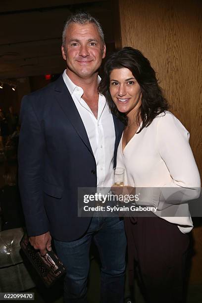 Shane McMahon and Marissa McMahon attend Children's Museum of the Arts' 2016 Art Auction & Cocktail Party at Dream Downtown on November 9, 2016 in...