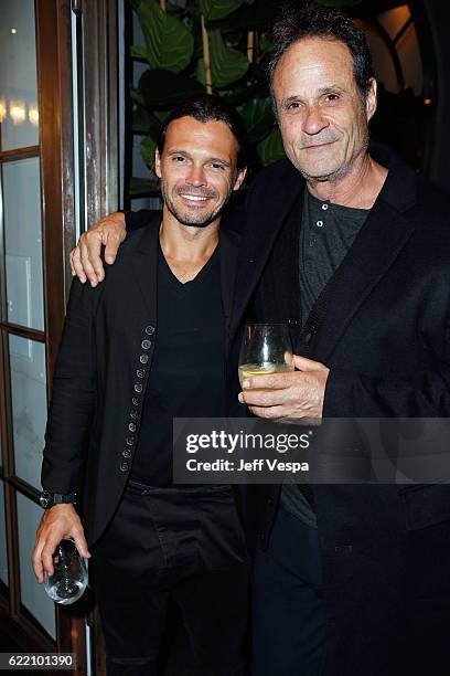 Gianpaolo DeFelice and architect Eric Ryder attend the Urban Zen LA Opening on November 9, 2016 in Los Angeles, California.