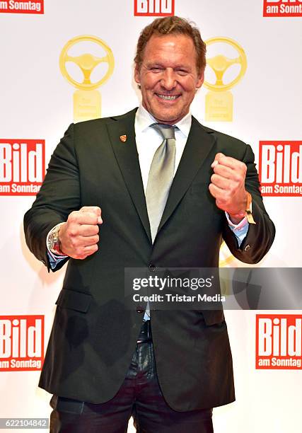 Ralf Moeller attends the 'Goldenes Lenkrad' Award at Axel Springer Haus on November 8, 2016 in Berlin, Germany.