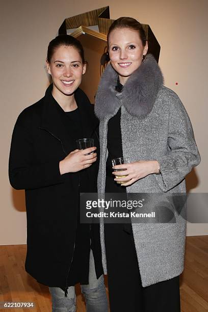 Guests attend Ralph Pucci Presents Herve van der Straeten Synchronizationat 44 West 18th Street - Penthouse on November 9, 2016 in New York City.