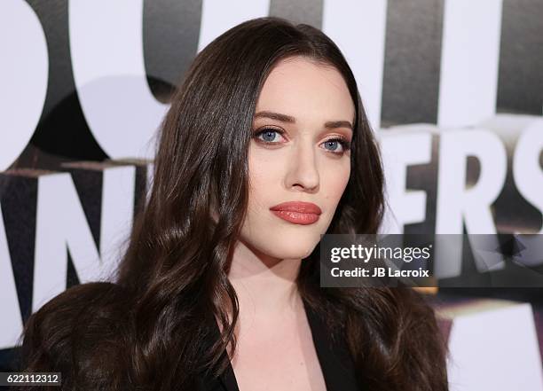 Kat Dennings attends the 30th Israel Film Festival Anniversary Gala Awards Dinner on November 8, 2016 in Beverly Hills, California.