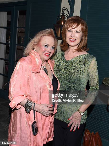 Actresses Carol Connors and Lee Purcell attend TWC-Dimension Celebrates The Cast And Filmmakers Of "Gold" on November 9, 2016 in Los Angeles,...