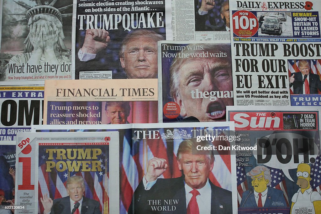 The UK Reacts To News That Donald Trump Is The New President Of The United States