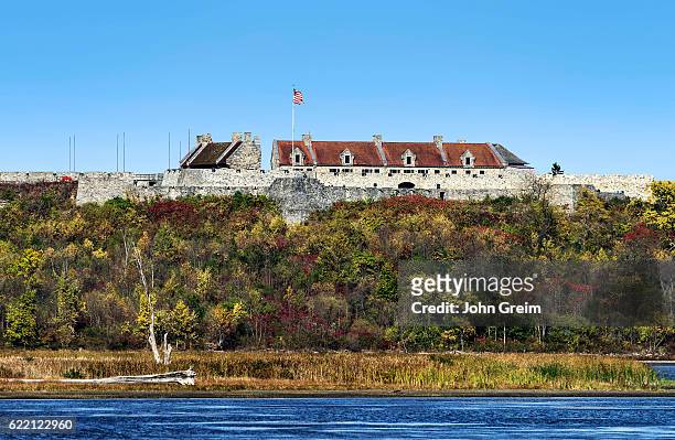 Fort Ticonderoga overlooking Lake Champlain.