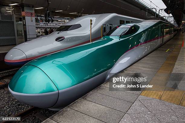 Shinkansen Bullet Train - Japan's main island of Honshu is covered by a network of high speed train lines that connect Tokyo with most of the...