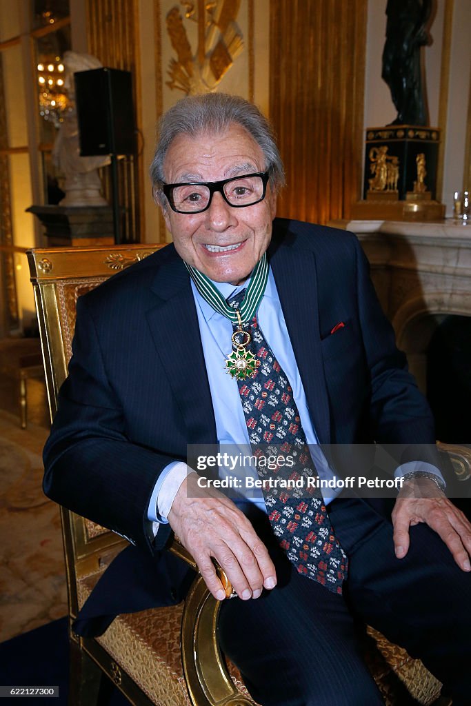 Lalo Schifrin Decoreted at Ministere de la Culture in Paris