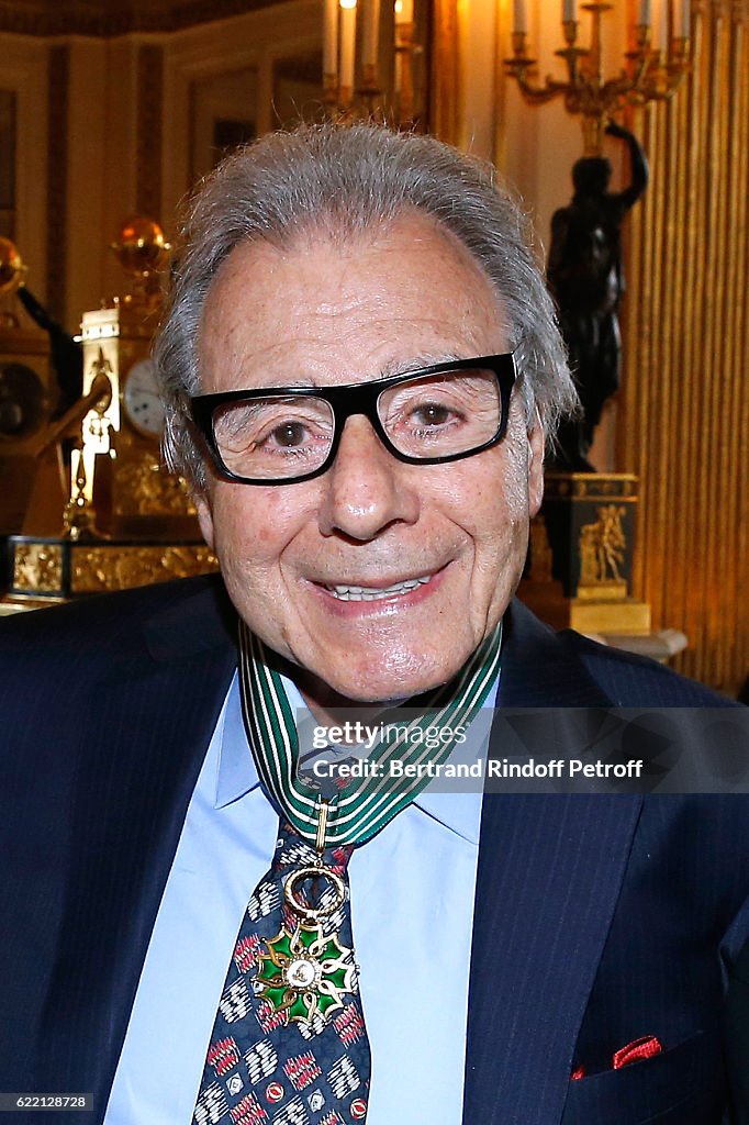 Lalo Schifrin Decoreted at Ministere de la Culture in Paris