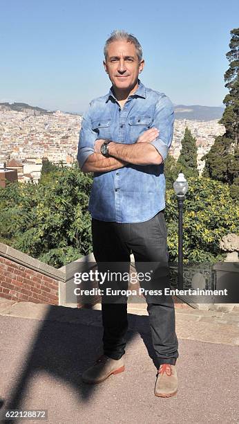 Jon Sistiaga attends the reception to the Ondas Awards 2016 winners press conference at the Albeniz Palace on November 9, 2016 in Barcelona, Spain.