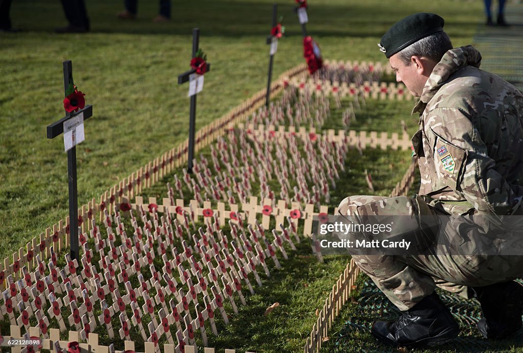 Garden Of Remembrance Opens In Royal Wootton Bassett