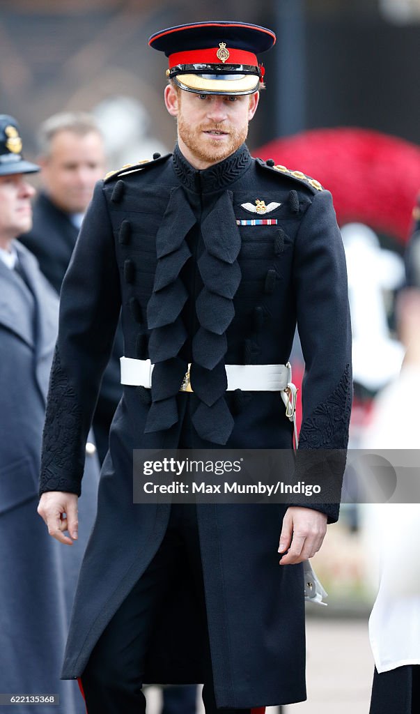 Duke Of Edinburgh And Prince Harry Visit The Fields Of Remembrance