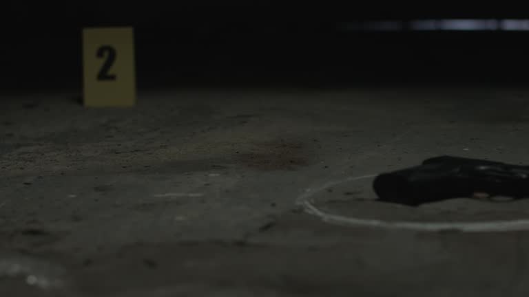 Body Search Scene Crime Scene Body Outline Videos and HD Footage - Getty Images