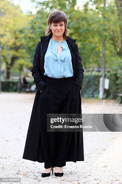 Giovanna Mezzogiono attends a photocall for 'Come Diventare Grandi Nonostante I Genitori' at La Casa Del Cinema on November 10, 2016 in Rome, Italy.