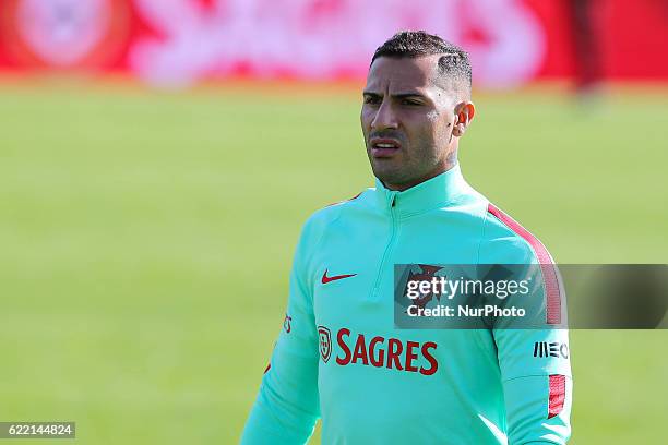 Portugals forward Ricardo Quaresma during Portugal's National Team Training session before the 2018 FIFA World Cup Qualifiers matches against Latvia...