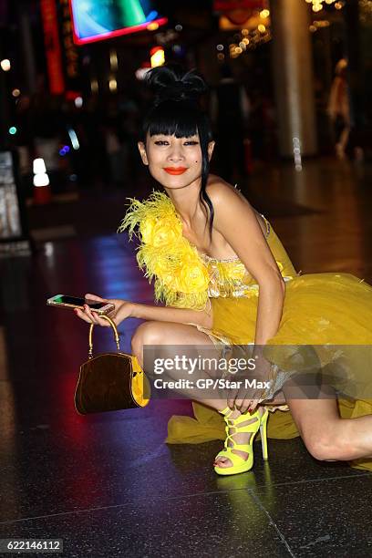 Bai Ling is seen on November 9, 2016 in Los Angeles.