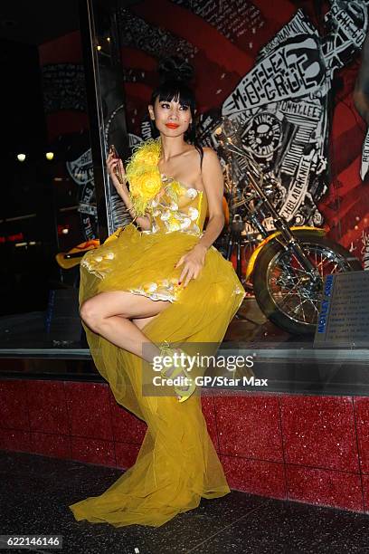 Bai Ling is seen on November 9, 2016 in Los Angeles.