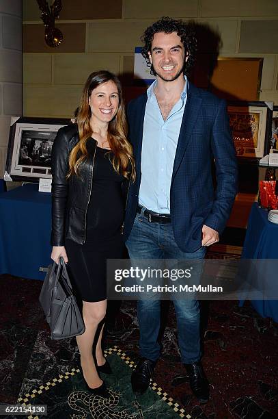 Remy Weinstein and David Weinstein attend Strolling Supper: Lung Cancer Research Foundation's Fourteenth Annual Strolling Supper at Gotham Hall on...