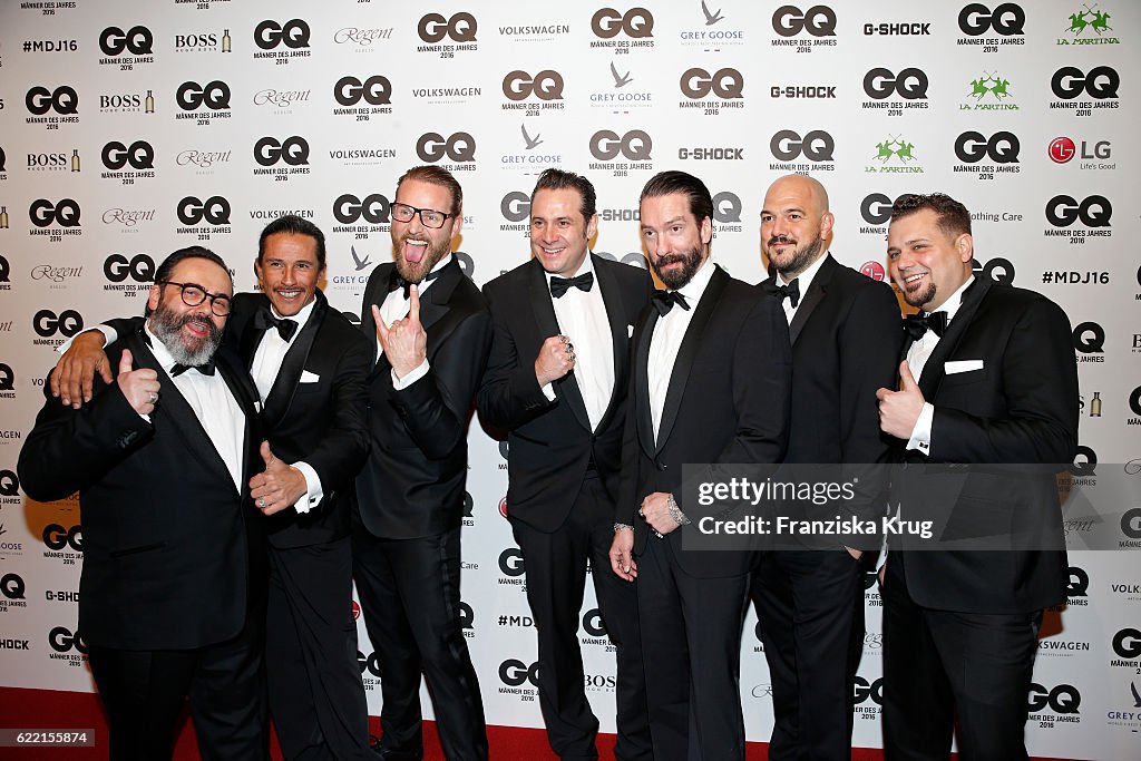 Red Carpet Arrivals - GQ Men Of The Year Award 2016