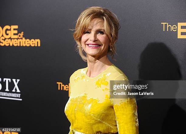 Actress Kyra Sedgwick attends a screening of "The Edge of Seventeen" at Regal LA Live Stadium 14 on November 9, 2016 in Los Angeles, California.