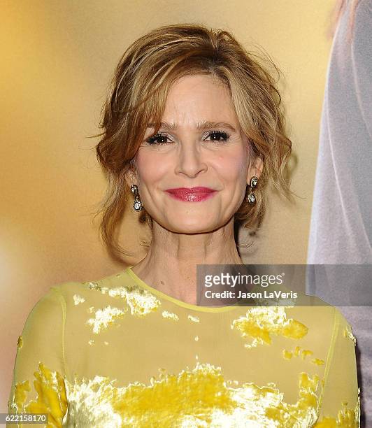 Actress Kyra Sedgwick attends a screening of "The Edge of Seventeen" at Regal LA Live Stadium 14 on November 9, 2016 in Los Angeles, California.