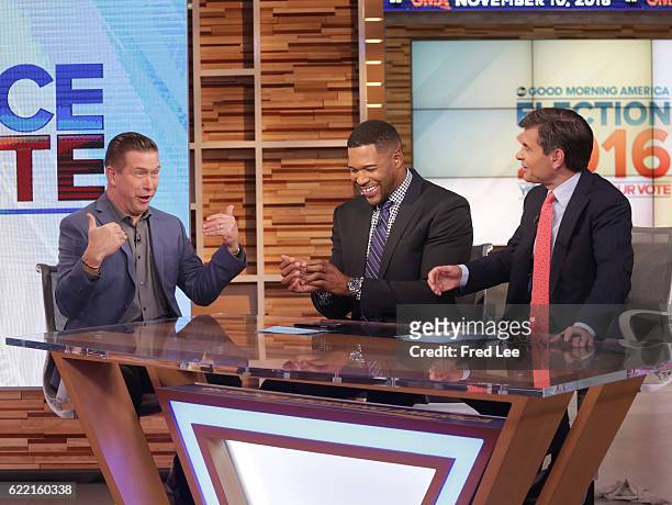 Stephen Baldwin is a guest on "Good Morning America," Thursday, November 10 airing on the Walt Disney Television via Getty Images Television Network....