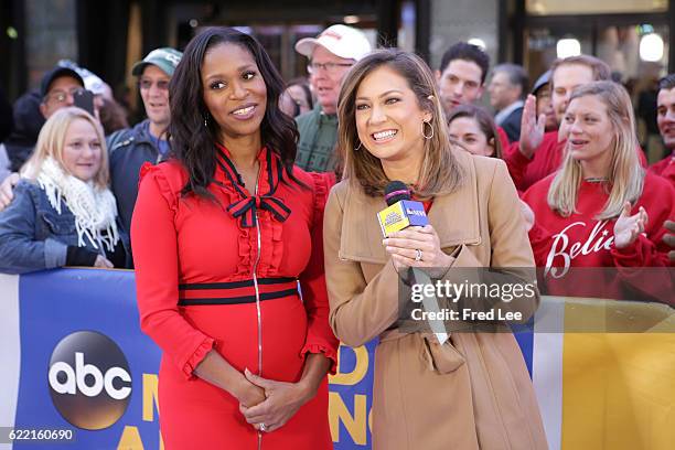 Merrin Dungey is a guest on "Good Morning America," Thursday, November 10 airing on the Walt Disney Television via Getty Images Television Network....