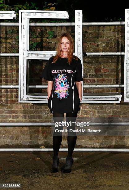 Stella McCartney attends the Stella McCartney Menswear launch and Women's Spring 2017 collection presentation at Abbey Road Studios on November 10,...