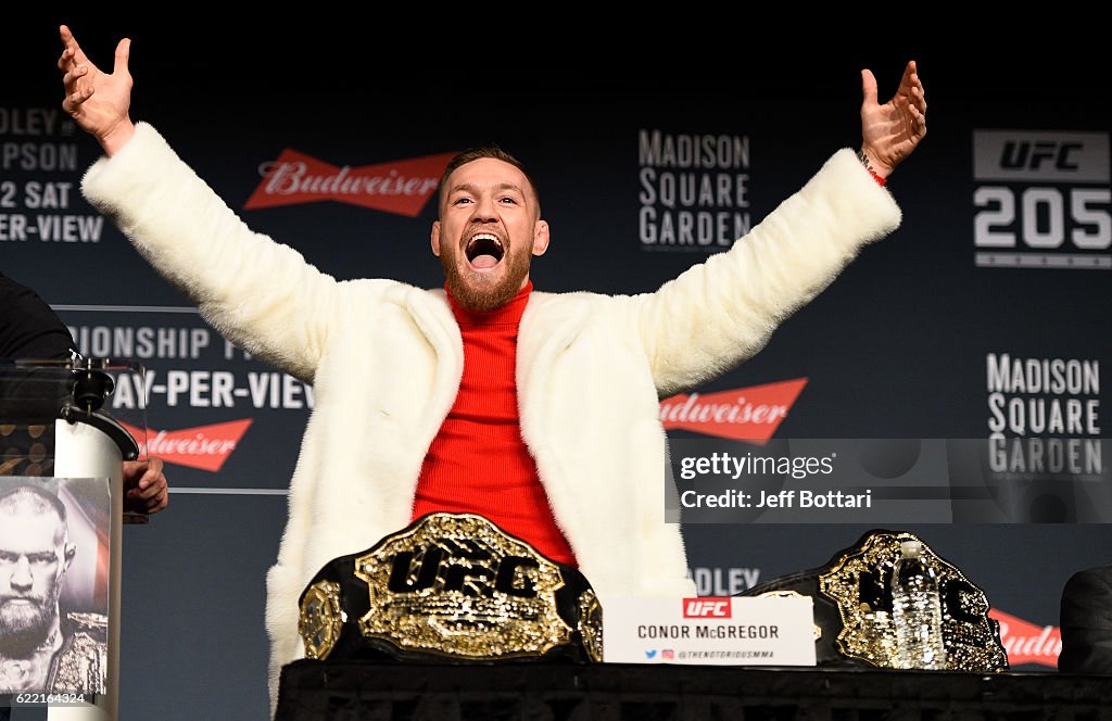 UFC 205 Press Conference