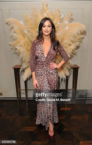 Roxie Nafousi attends 5 Years of Gazelli SkinCare on November 10, 2016 in London, England.