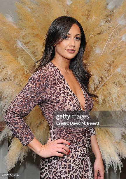 Roxie Nafousi attends 5 Years of Gazelli SkinCare on November 10, 2016 in London, England.