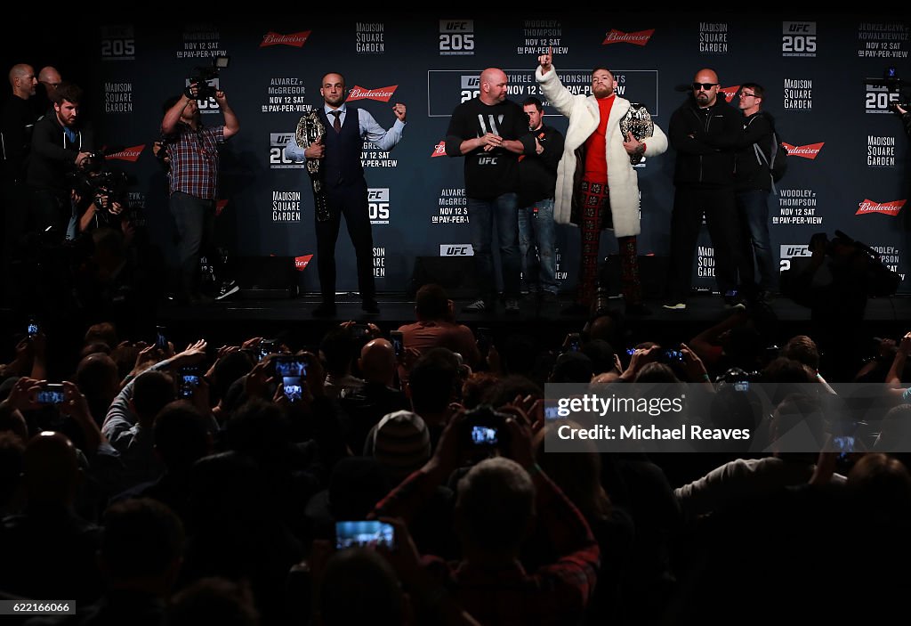 UFC 205: Press Conference