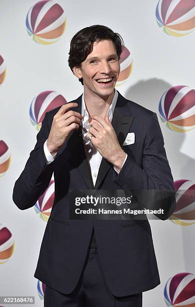 Actor Sabin Tambrea during the 'Jack the Ripper - Eine Frau jagt einen Moerder' Premiere at Gloria Palast on November 10, 2016 in Munich, Germany.