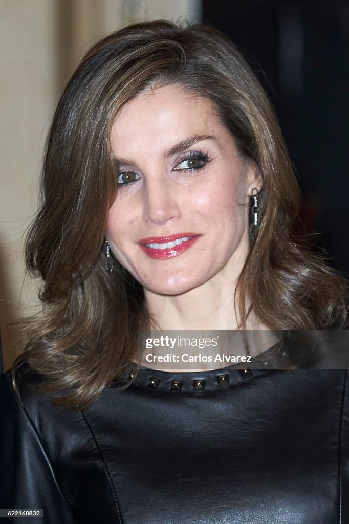 Spanish Royals Attend 'Francisco Cerecedo' Journalism Awards 2016