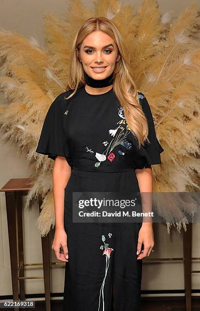 Chloe Lloyd attends 5 Years of Gazelli SkinCare on November 10, 2016 in London, England.