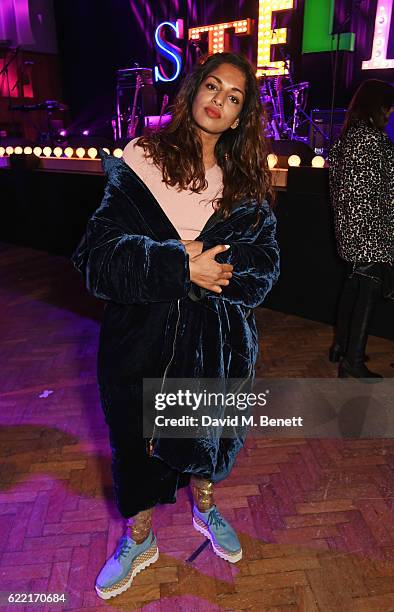 Attends the Stella McCartney Menswear launch and Women's Spring 2017 collection presentation at Abbey Road Studios on November 10, 2016 in London,...