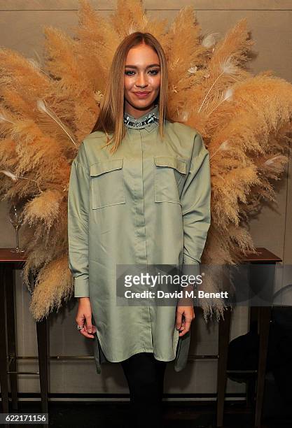 Roxy Horner attends 5 Years of Gazelli SkinCare on November 10, 2016 in London, England.