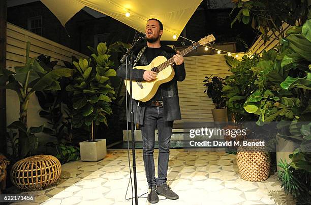 Maverick Sabre attends 5 Years of Gazelli SkinCare on November 10, 2016 in London, England.