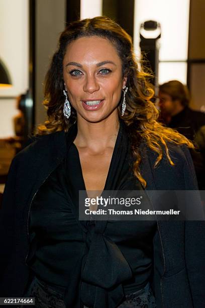 Lilly Becker is seen during the grand opening of Roomers hotel on November 10, 2016 in Baden-Baden, Germany.