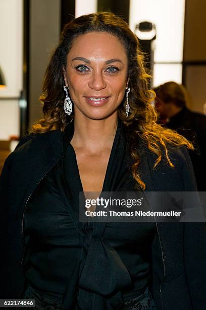 Lilly Becker is seen during the grand opening of Roomers hotel on November 10, 2016 in Baden-Baden, Germany.