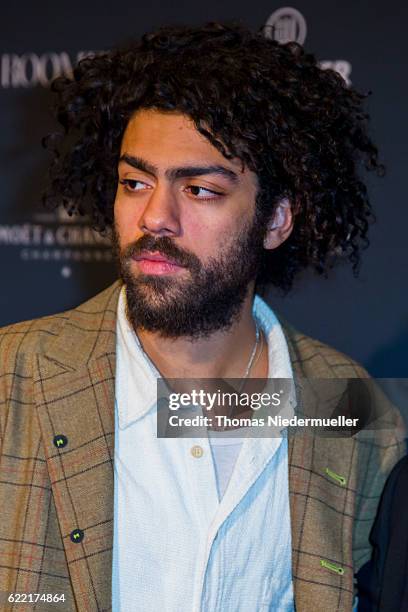 Noah Becker attends the red carpet during the grand opening of Roomers hotel on November 10, 2016 in Baden-Baden, Germany.