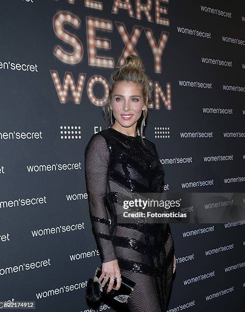 Elsa Pataky attends the Women'Secret first musical presentation at the Circulo de Bellas Artes on November 10, 2016 in Madrid, Spain.