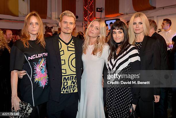 Stella McCartney, Orlando Bloom, Annabelle Wallis, Sofia Boutella and Laura Bailey attend the Stella McCartney Menswear Launch and Women's Spring...