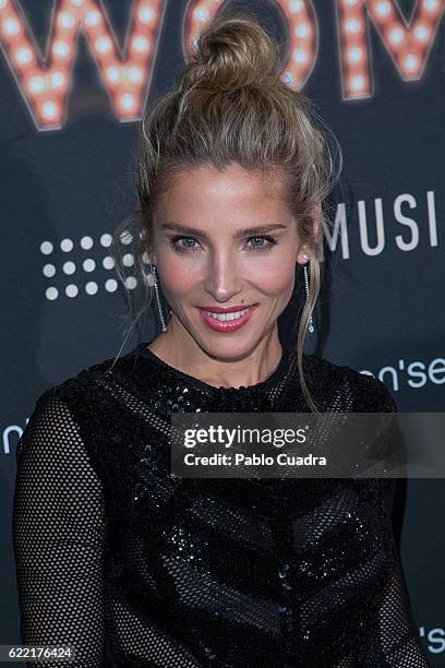 Spanish actress Elsa Pataky presents her new Women'Secret musical at Fine Arts Circle on November 10, 2016 in Madrid, Spain.