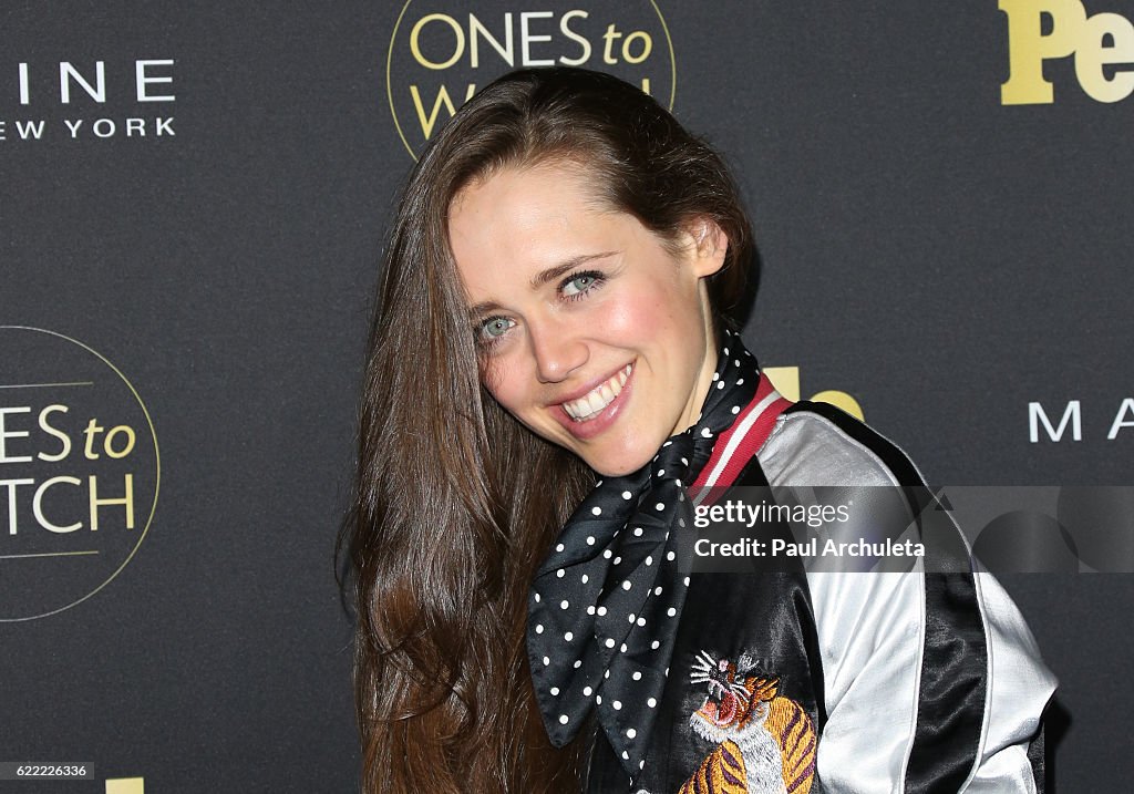 People's "Ones To Watch" - Arrivals