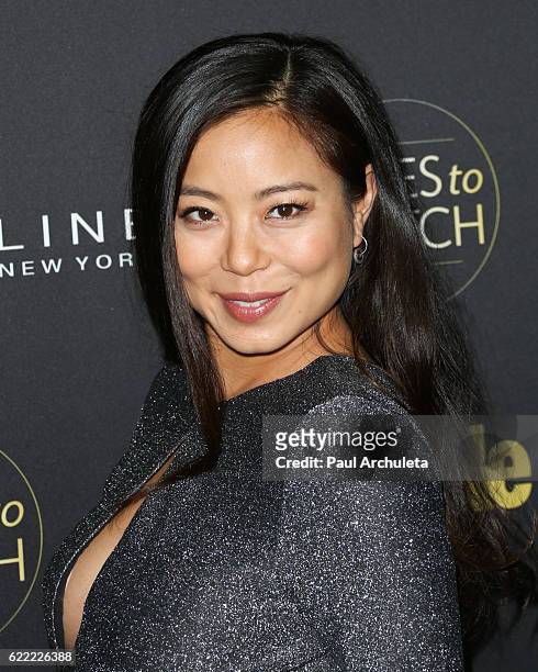 Actress Michelle Ang attends People's "Ones To Watch" at E.P. & L.P. On October 13, 2016 in West Hollywood, California.
