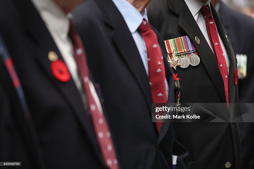 Australians Observe Remembrance Day