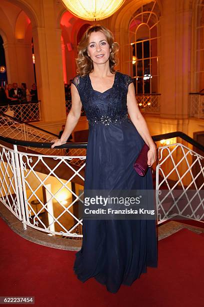 Bettina Cramer attends the GQ Men of the year Award 2016 after show party at Komische Oper on November 10, 2016 in Berlin, Germany.