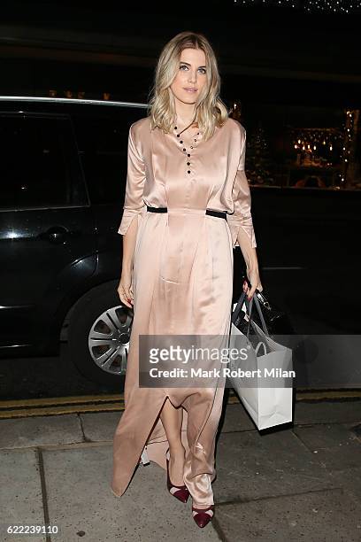 Ashley James attending the INTROPIA Party To Celebrating Their New Collection on November 10, 2016 in London, England.