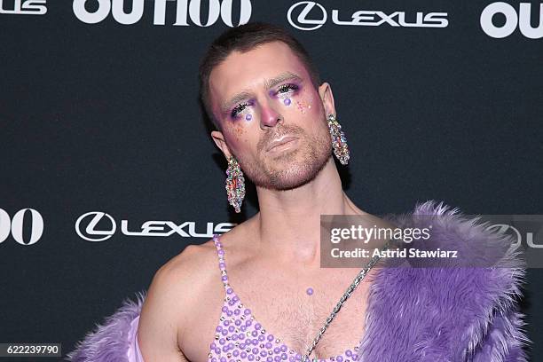 Milk from RuPaul's Drag Race attends the 2016 OUT100 Gala at Metropolitan West on November 10, 2016 in New York City.