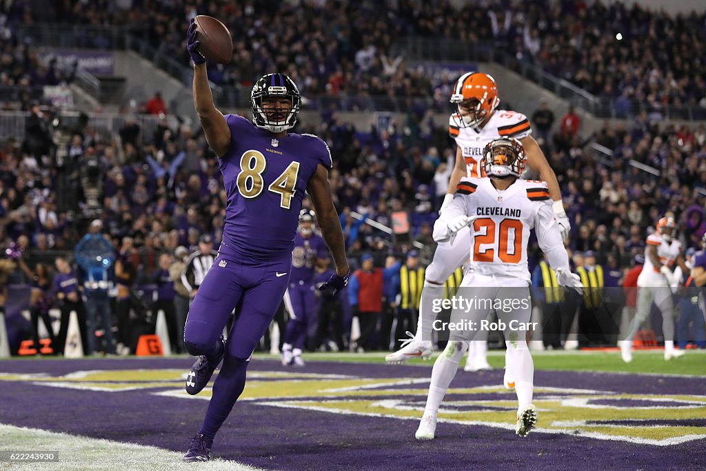 Cleveland Browns v Baltimore Ravens