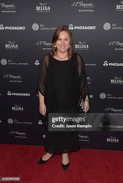 Judit Polgar attends 2016 Gala Opening for World Chess Championship at The Plaza Hotel on November 10, 2016 in New York City.